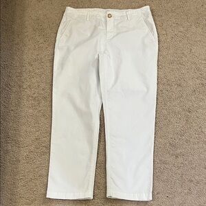 LOFT Men's White Chinos